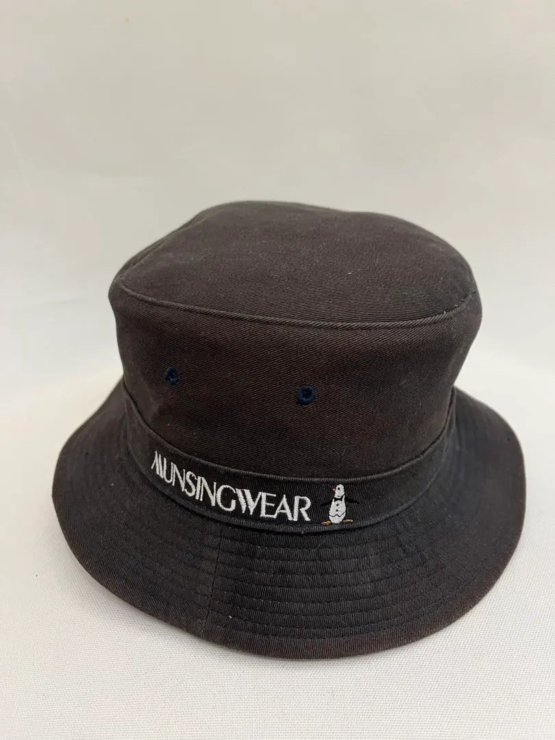 【Munsingwear】ブラック ハット　スポーツ