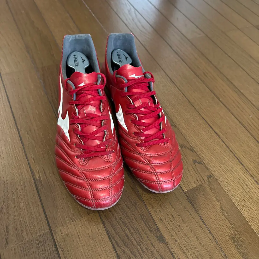 Mizuno Morelia Neo II レッド スパイクシューズ26.0cm