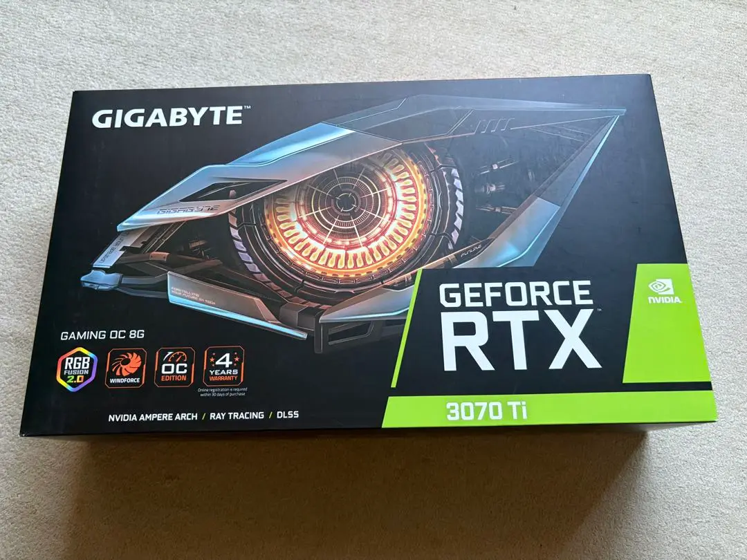 GIGABYTE GEFORCE RTX 3070 Ti 8GB