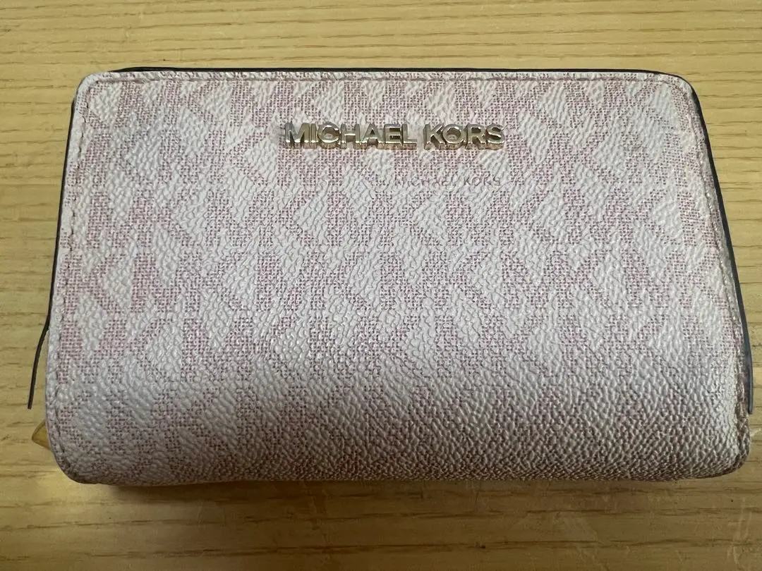 MICHAEL KORS 二つ折り財布 ピンク系