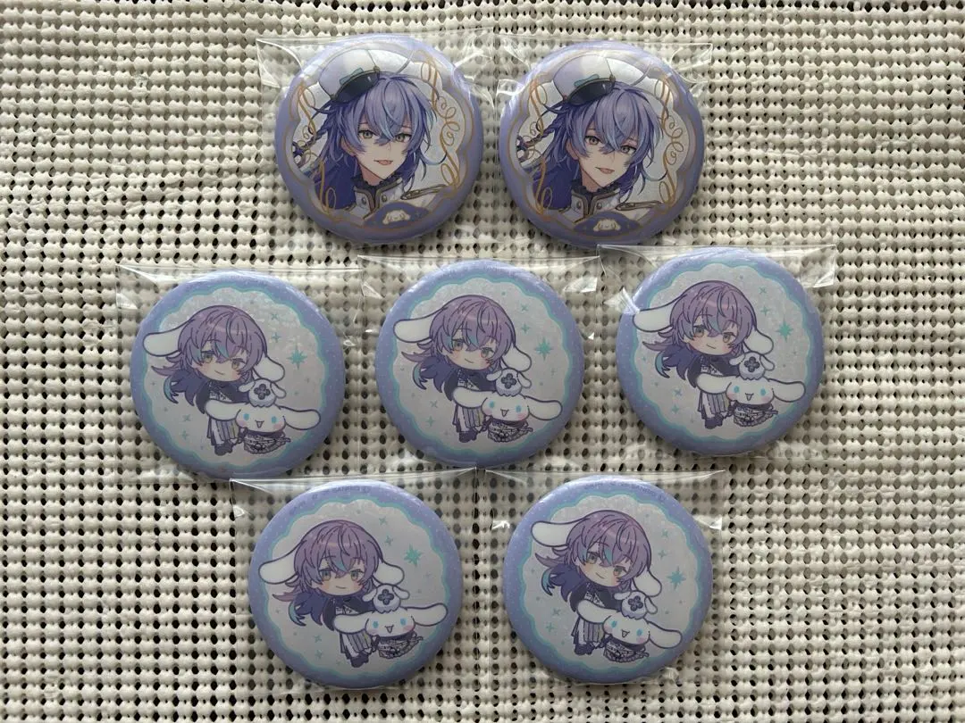 にじさんじ　星導ショウ　Dytica サンリオ　ランダムキラキラ缶バッジ