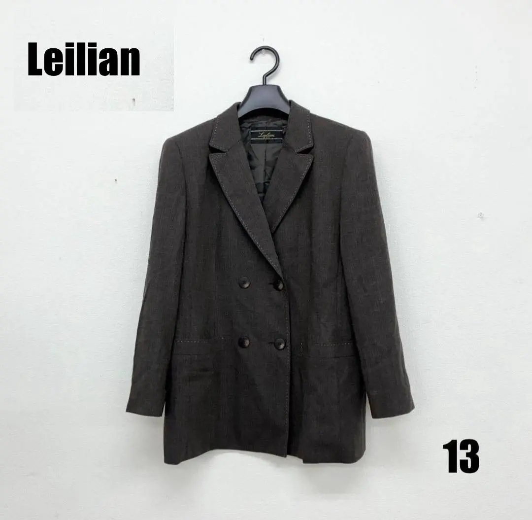 〇0307I〇 Leilian 長袖ジャケット 女性