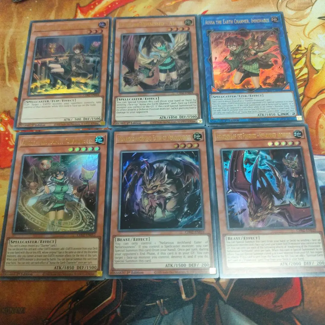 遊戯王 英語版 [EU] 地霊使いアウス ウルトラ セット