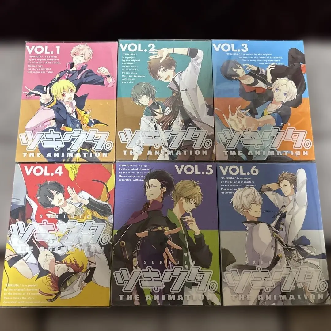 ツキウタ Blu-ray 1～6巻セット