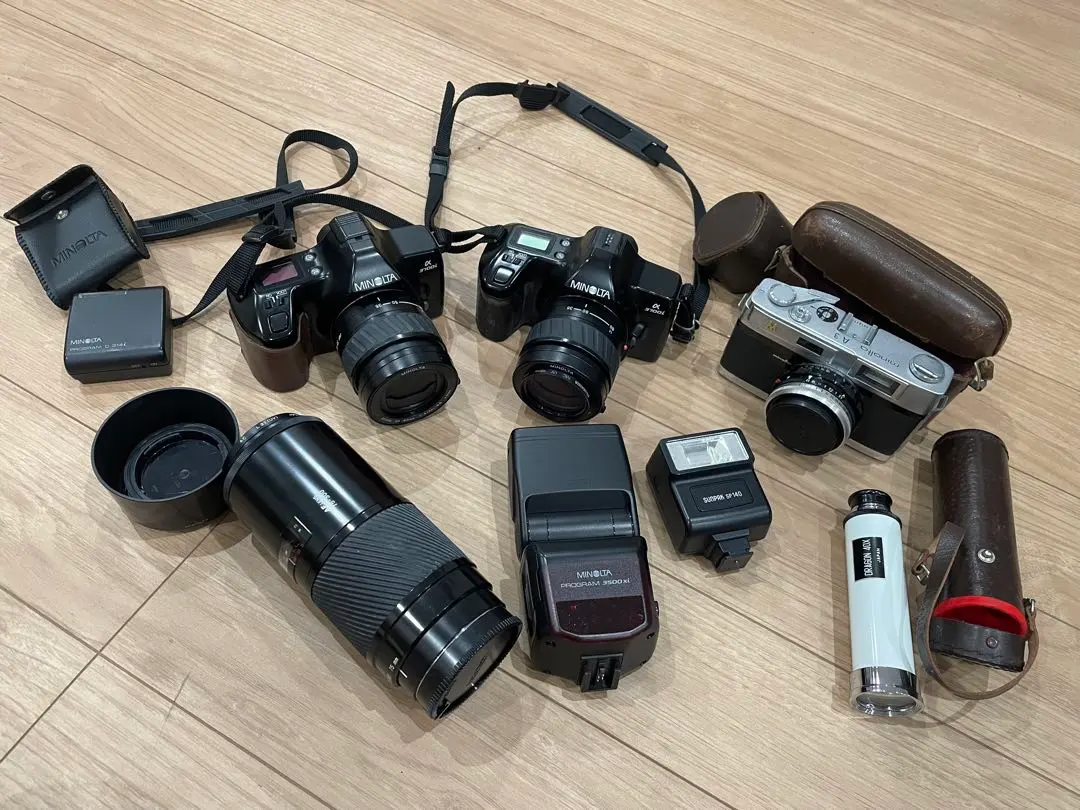 ジャンクカメラ3台