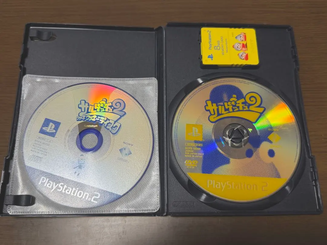 サルゲッチュ2 メモリーカード　ウッキーウッキーディスク　本体ディスク