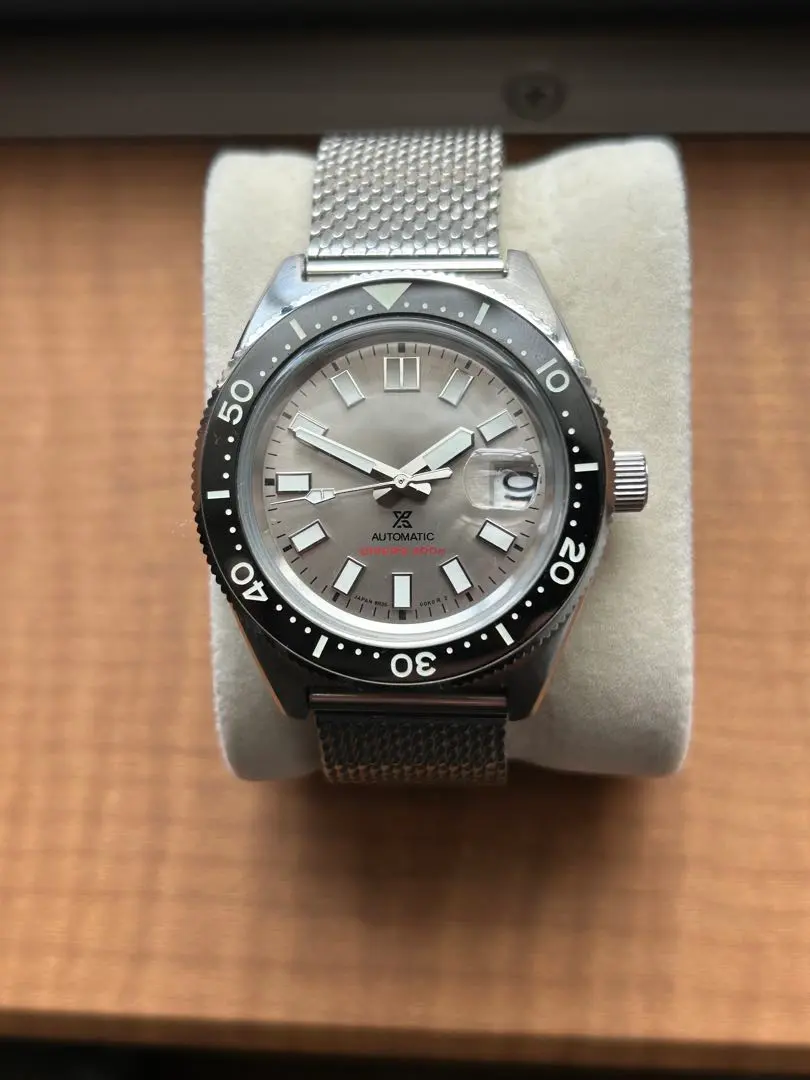 NH35 MOD ダイバー ベゼルオールルミ カスタムウォッチ 自動巻