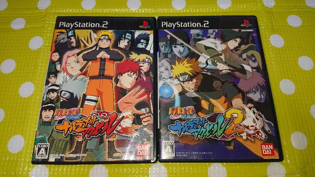 NARUTO -ナルト- 疾風伝 ナルティメットアクセル12 2本セット PS2