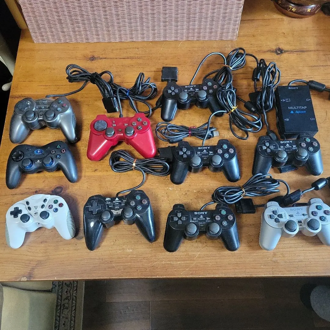 【ジャンク】PS2 純正コントローラー ロジクール 大量まとめ売り