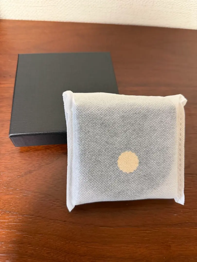 皇居 牛革コインケース 黒