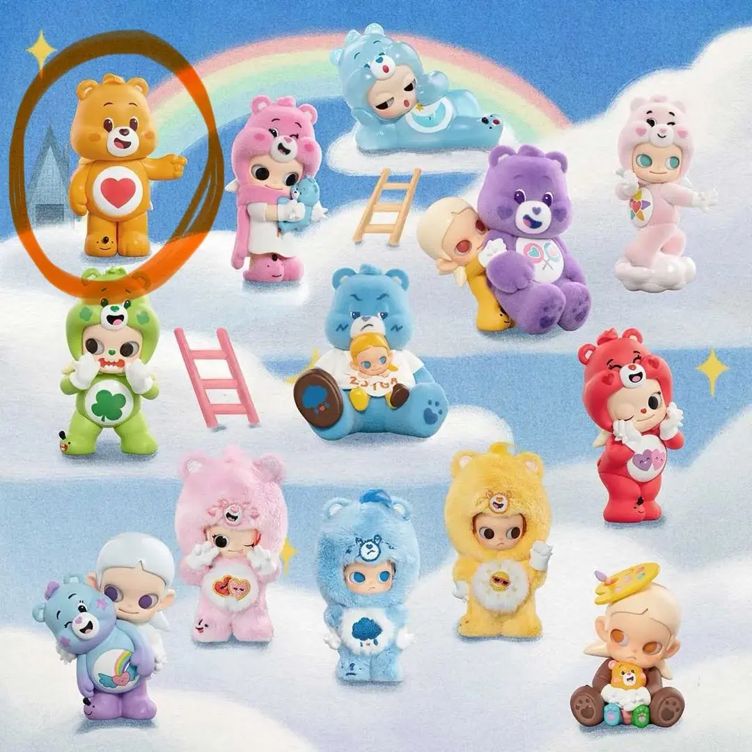 【POPMART】Zsiga × Care Bears シリーズ（オレンジ）