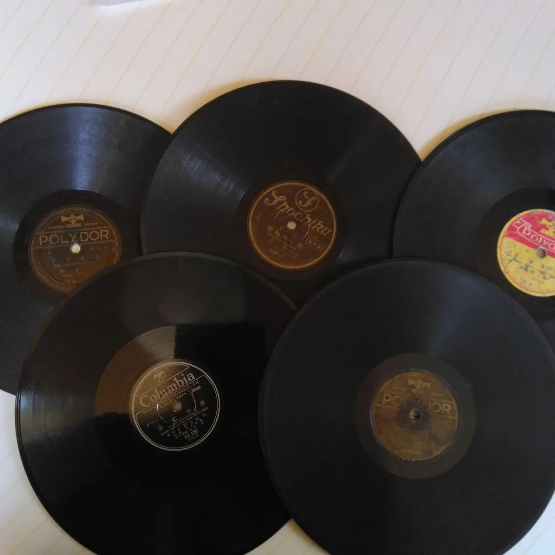 大正時代のレコードセット 36枚　タイトルリスト付き