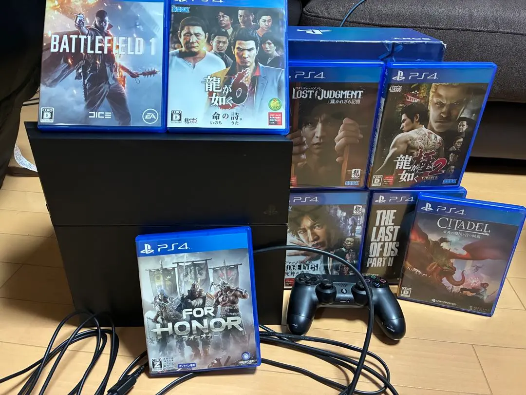 PS4本体 + ゲームソフトセット