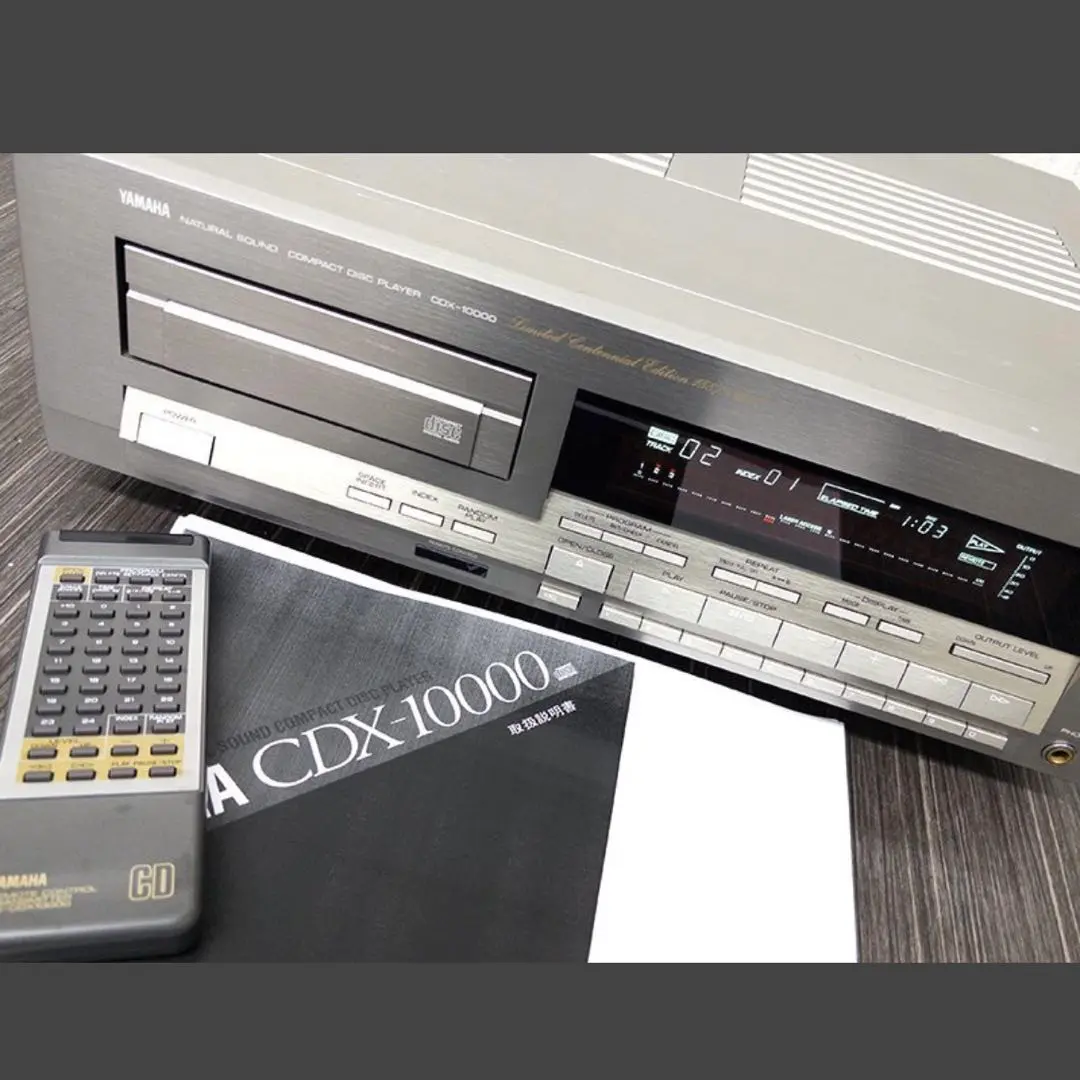 【美品】YAMAHA CDX-10000 ヤマハ CDプレーヤー 100周年記念