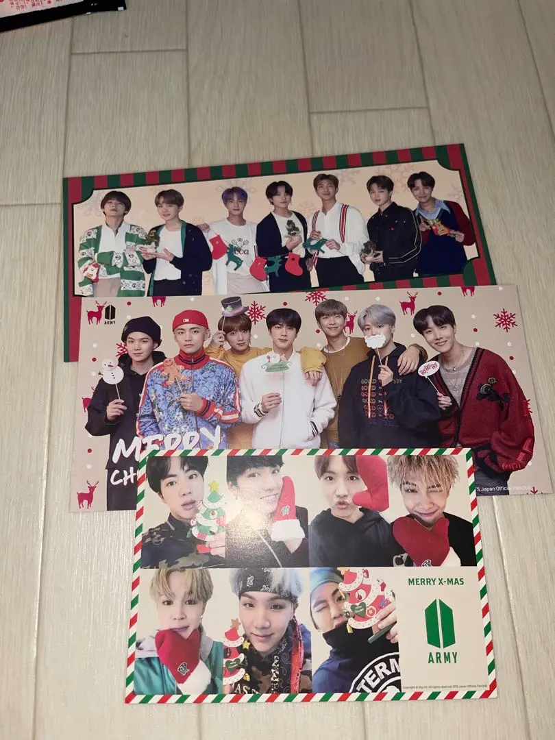 BTS メリークリスマス ポストカードセット
